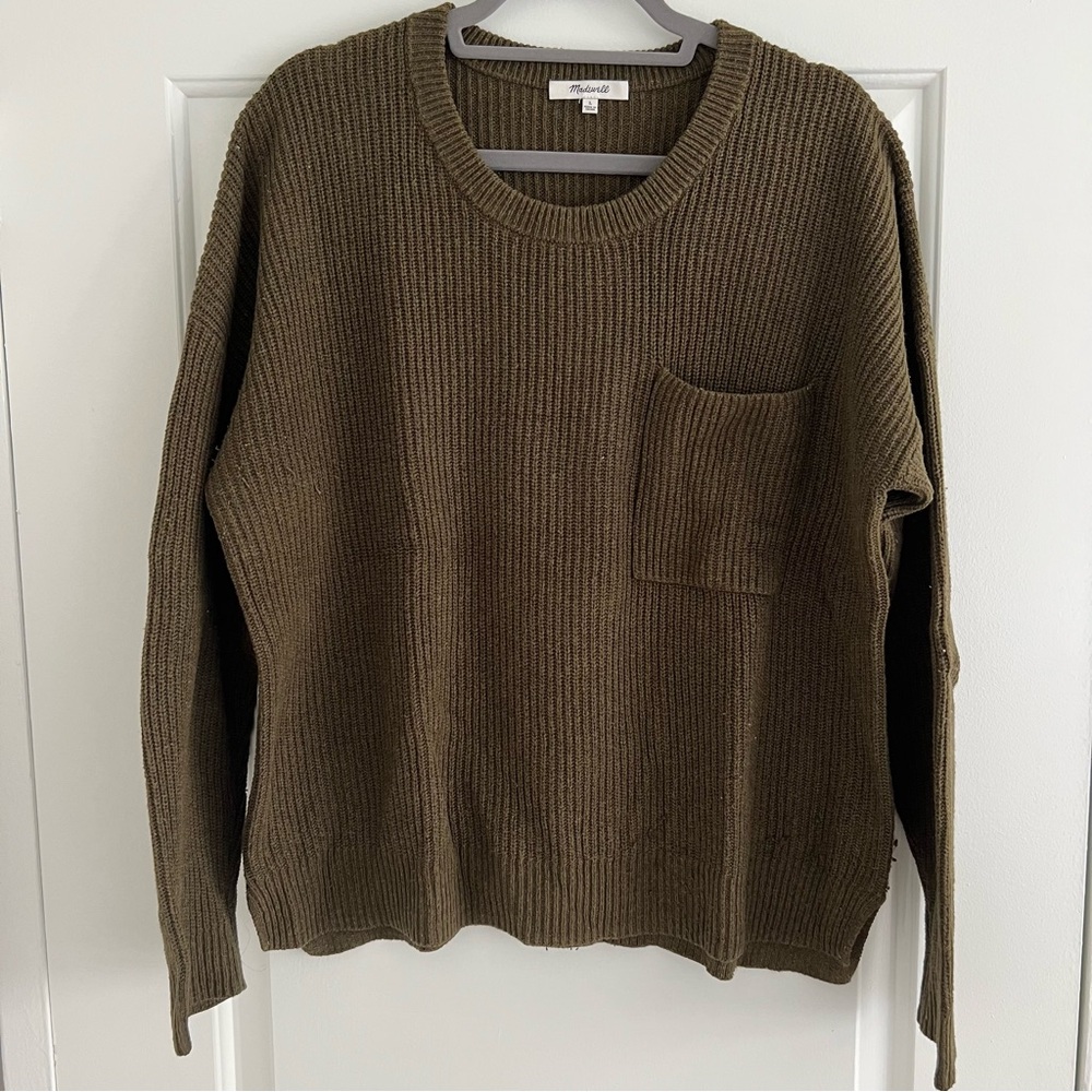 Madewell Ribbed Crewneck Sweater